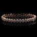 Diamond Cut Zircon Platinum Plated Bracelet